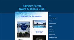 Desktop Screenshot of fairwayfarmsswimclub.com